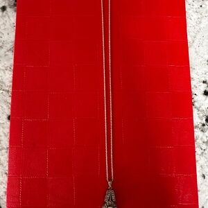 925 SILVER & OPAL 18" NECKLACE